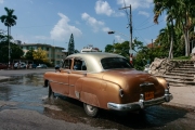 Classic cars - Cuba - C 114 - Chevrolet "Styleline" - Début 50 - Sortie d'usine - Photo © Charles GUY