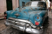 Classic cars - Cuba - C 58 - Oldsmobile au bout du rouleau - Photo © Charles GUY